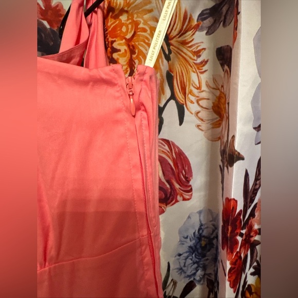 Lilly Pulitzer Lucilyn One-Shoulder Confetti Pink Dress NWT - Picture 4 of 8